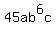 45ab%5E6c