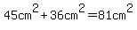 45cm%5E2%2B36cm%5E2=81cm%5E2