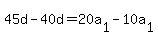 45d-40d=20a%5B1%5D-10a%5B1%5D
