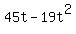 45t-19t%5E2