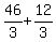 46%2F3%2B12%2F3