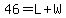 46=L%2BW