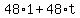 48%2A1%2B48%2At