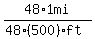48%2A1mi%2F%2848%2A%28500%29ft%29