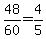 48%2F60=4%2F5