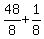 48%2F8%2B1%2F8