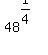 48%5E%281%2F4%29