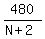 480%2F%28N%2B2%29
