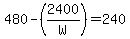 480-%282400%2FW%29=240