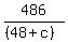 486%2F%28%2848%2Bc%29%29