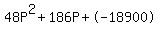 48P%5E2%2B186P%2B-18900