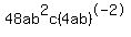48ab%5E2c%284ab%29%5E-2
