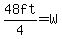 48ft%2F4=W