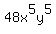 48x%5E5y%5E5