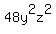 48y%5E2z%5E2