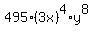 495%283x%29%5E4%2Ay%5E8