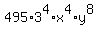 495%2A3%5E4%2Ax%5E4%2Ay%5E8