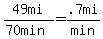 49mi%2F%2870min%29+=+.7mi%2Fmin