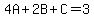 4A%2B2B%2BC=3
