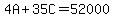 4A%2B35C=52000
