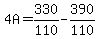 4A=330%2F110-390%2F110%29