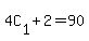 4C%5B1%5D%2B2+=90