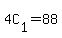 4C%5B1%5D+=88