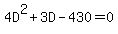 4D%5E2+%2B+3D+-+430+=+0