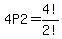 4P2=4%21%2F2%21