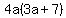 4a%283a%2B7%29