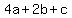 4a%2B2b%2Bc