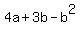4a%2B3b-b%5E2