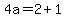 4a=2%2B1