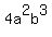 4a%5E2b%5E3