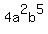 4a%5E2b%5E5