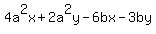 4a%5E2x%2B2a%5E2y-6bx-3by