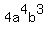 4a%5E4b%5E3