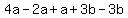 4a-2a%2Ba%2B3b-3b