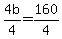 4b%2F4=160%2F4
