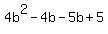 4b%5E2-4b-5b%2B5