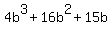 4b%5E3%2B16b%5E2%2B15b