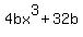 4bx%5E3+%2B+32b