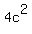 4c%5E2