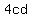 4cd