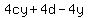 4cy%2B4d-4y