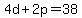 4d%2B2p=38