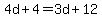 4d%2B4=3d%2B12