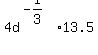 4d%5E%28-1%2F3%29%2A13.5