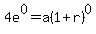 4e%5E0+=+a%281%2Br%29%5E0