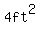 4ft%5E2